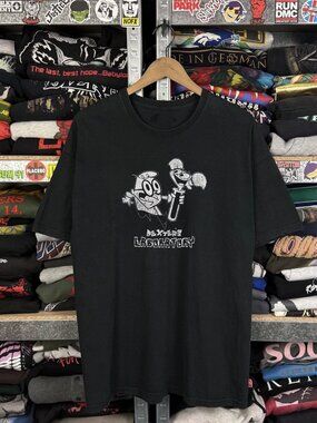90s Dexters Laboratory Black Tee